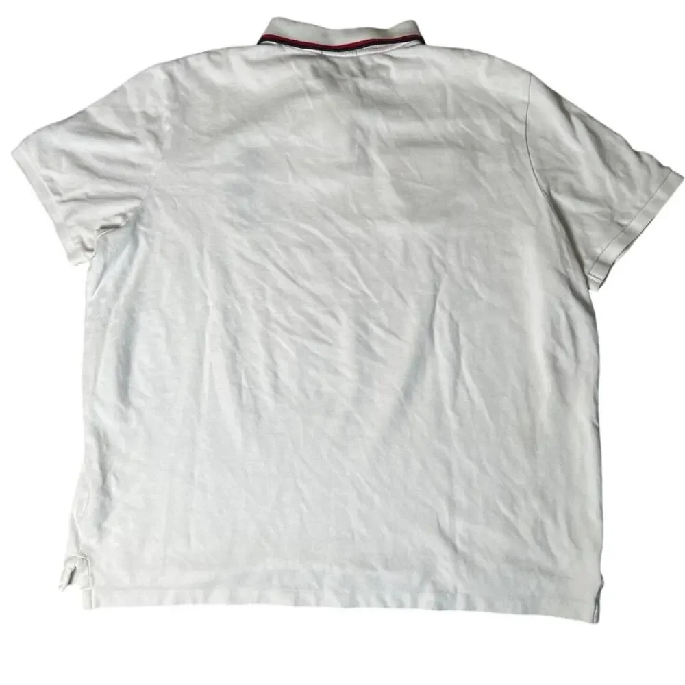 Polo Ralph Lauren Big Pony Polo Shirt XL Classic White USA Crest Short Sleeve**